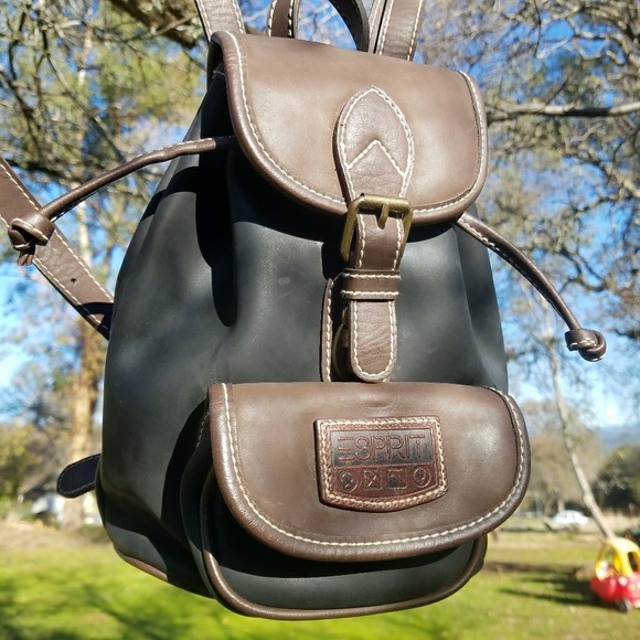 Esprit Handbags - Vtg RARE Esprit mini backpack purse🤓